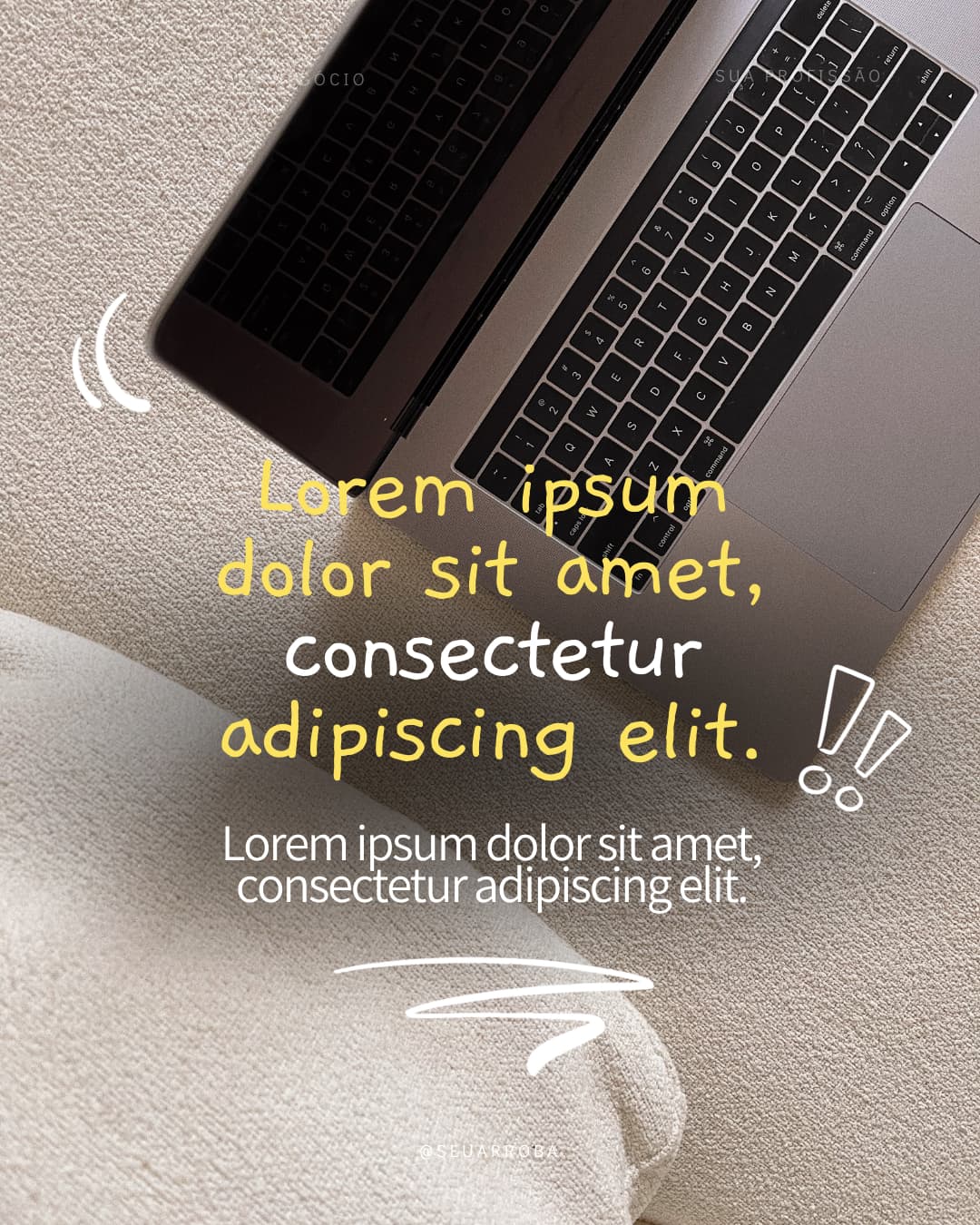 impu - modelo de post para redes sociais